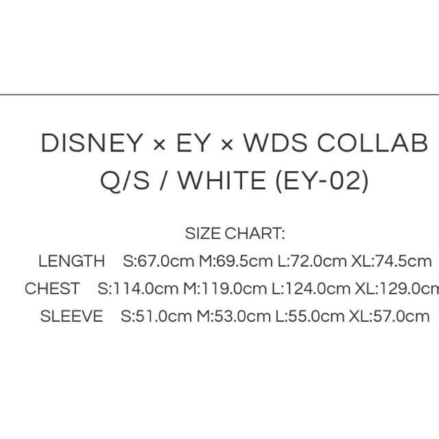 SEA(シー)の最安値　DISNEY × EY × WDS  新品未使用　 メンズのトップス(Tシャツ/カットソー(半袖/袖なし))の商品写真