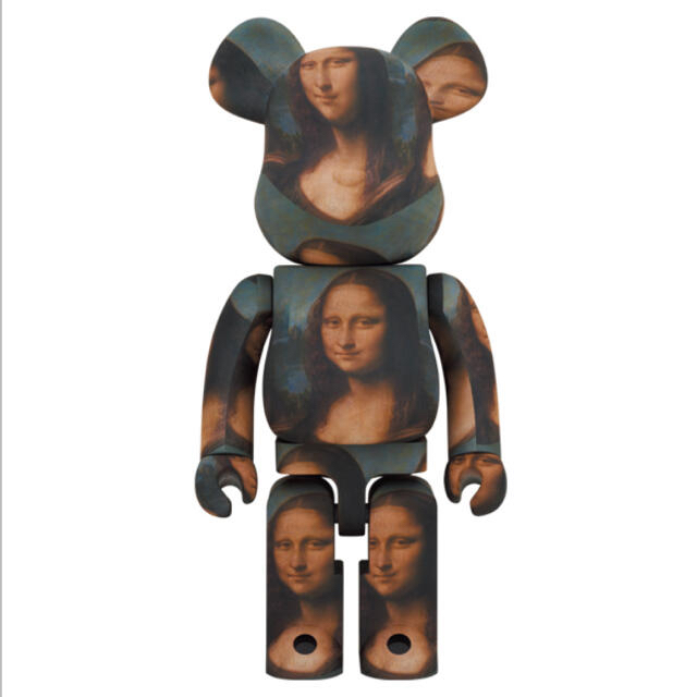 MEDICOM TOY(メディコムトイ)のBE@RBRICK LEONARD DE VINCI Mona Lisa  エンタメ/ホビーのフィギュア(その他)の商品写真