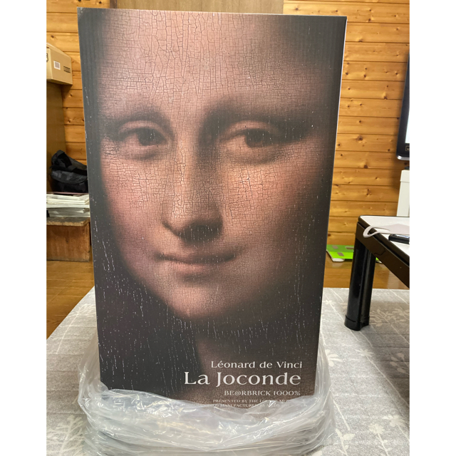 BE@RBRICK LEONARD DE VINCI Mona Lisa BE@RBRICK LEONARD DE VINCI Mona Lisa