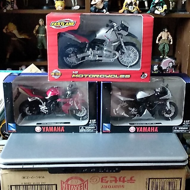 バイク模型1:12BMWR1150GS他2台