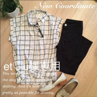 ナイスクラップ(NICE CLAUP)のet♡u様専用(カットソー(半袖/袖なし))