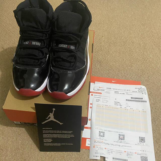 NIKE(ナイキ)のNIKE ナイキ　ジョーダン11 28cm jordan11 bred ブレッド メンズの靴/シューズ(スニーカー)の商品写真