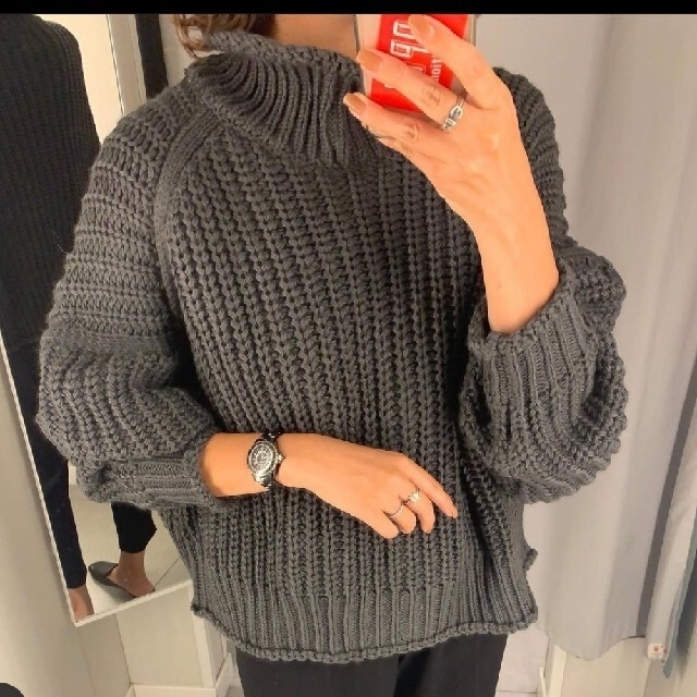 H&M　完売　チャンキーニット　XL