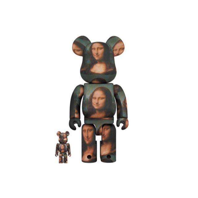 MEDICOM TOY(メディコムトイ)の BE@RBRICK LEONARD DE VINCI Mona Lisa  エンタメ/ホビーのエンタメ その他(その他)の商品写真