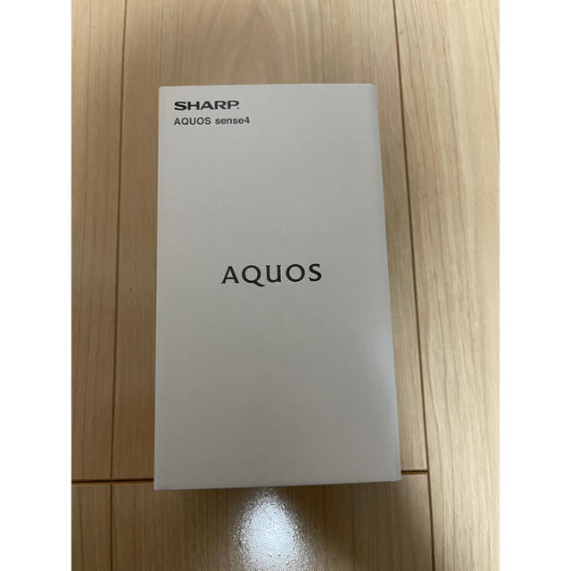 【新品未開封】AQUOS sense4 シルバー SH-M15