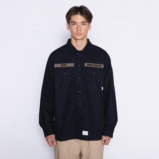 W)taps - 21SS L WTAPS BUDS LS NAVY ネイビー ダブルタップス W)taps - 21SS L WTAPS BUDS LS NAVY ネイビー ダブルタップス