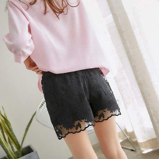 ペチパンツ 二枚セット インナーショートパンツ ペチコート キュロット
