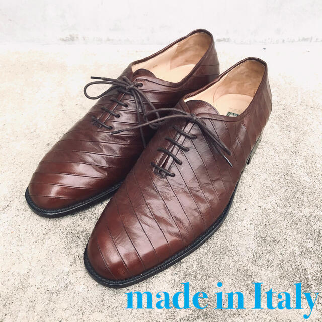 イタリア製　ヴィンテージ  ビンテージ　　ドレス　ビジネスシューズ 革靴