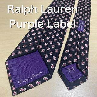 ラルフローレン(Ralph Lauren)の【最終価格】Ralph Lauren Purple Labelペイズリーネクタイ(ネクタイ)