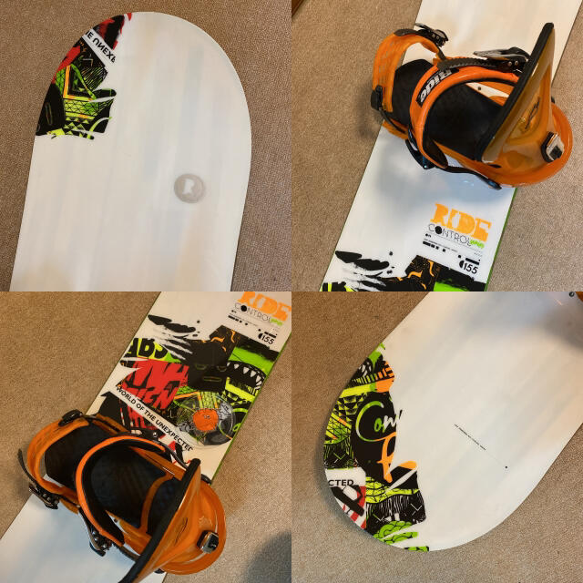 人気‼️【極上品】RIDE★ライド スノーボードセット/155+ビンディング付 人気‼️【極上品】RIDE★ライド スノーボードセット/155+ビンディング付