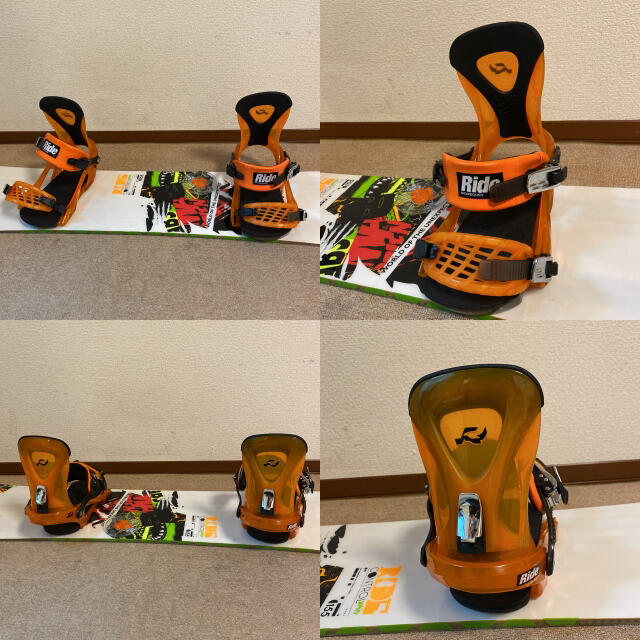 人気‼️【極上品】RIDE★ライド スノーボードセット/155+ビンディング付 人気‼️【極上品】RIDE★ライド スノーボードセット/155+ビンディング付