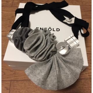 エンフォルド(ENFOLD)の掲載最終日 値下:新品同様:ENFOLD ネックレス(即購入可能)(ネックレス)