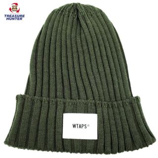 WTAPS 18AW BEANIE 02 OLIVE DRAB 新品 正規品ニット帽/ビーニー ...