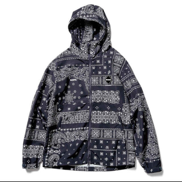 XL FCRB 21ss NYLON HOODED BLOUSON バンダナ - ジャケット/アウター