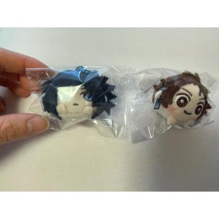 土日まで値下げ　ぬいぐるみ 鬼滅の刃 だんごろりん　義勇　炭治郎(キャラクターグッズ)