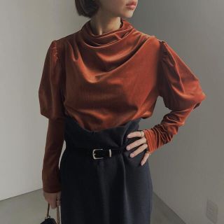 アメリヴィンテージ(Ameri VINTAGE)のAmeri VINTAGE OVER GATHER SLEEVE TOP(カットソー(長袖/七分))