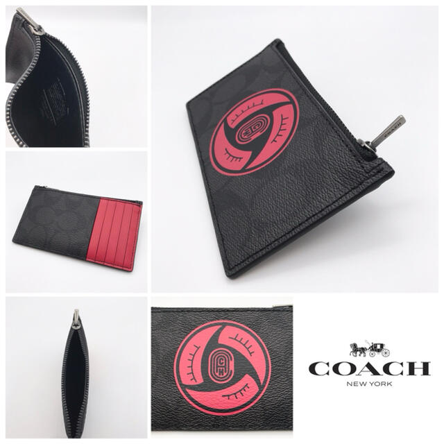 COACH(コーチ)のCOACH カードケース　★限定品★ナルト NARUTO　イタチ　小銭入れ　新品 メンズのファッション小物(コインケース/小銭入れ)の商品写真