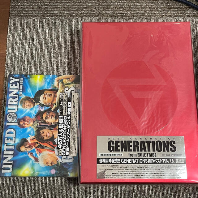 GENERATIONS UNITED JOURNEY LIVE DVD - その他