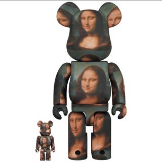 メディコムトイ(MEDICOM TOY)のBE@RBRICK Mona Lisa モナリザ 100& 400％(フィギュア)