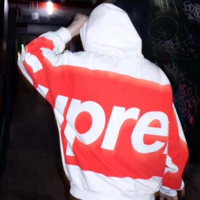 Supreme Big Logo Hooded Sweatshirt Sサイズ
