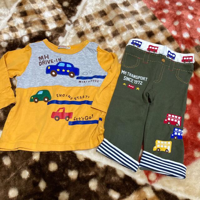 mikihouse(ミキハウス)のミキハウス♡4枚セット90センチ キッズ/ベビー/マタニティのキッズ服男の子用(90cm~)(Tシャツ/カットソー)の商品写真