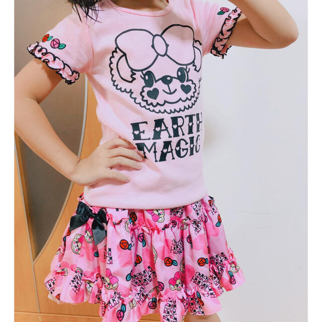 EARTHMAGIC(アースマジック)のwanwan様専用❤ キッズ/ベビー/マタニティのキッズ服女の子用(90cm~)(スカート)の商品写真