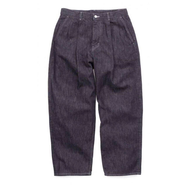 1LDK SELECT(ワンエルディーケーセレクト)の最終値下げ　グラフペーパー　colorfast two tuck denim メンズのパンツ(デニム/ジーンズ)の商品写真