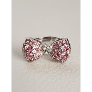 【美品】ピンクストーン リング💍(リング(指輪))