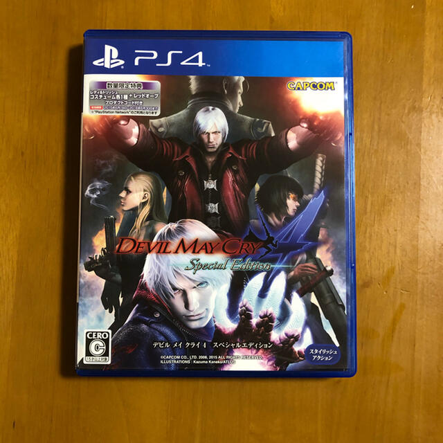 PlayStation4(プレイステーション4)のDEVIL MAY CRY 4 special edition エンタメ/ホビーのゲームソフト/ゲーム機本体(家庭用ゲームソフト)の商品写真