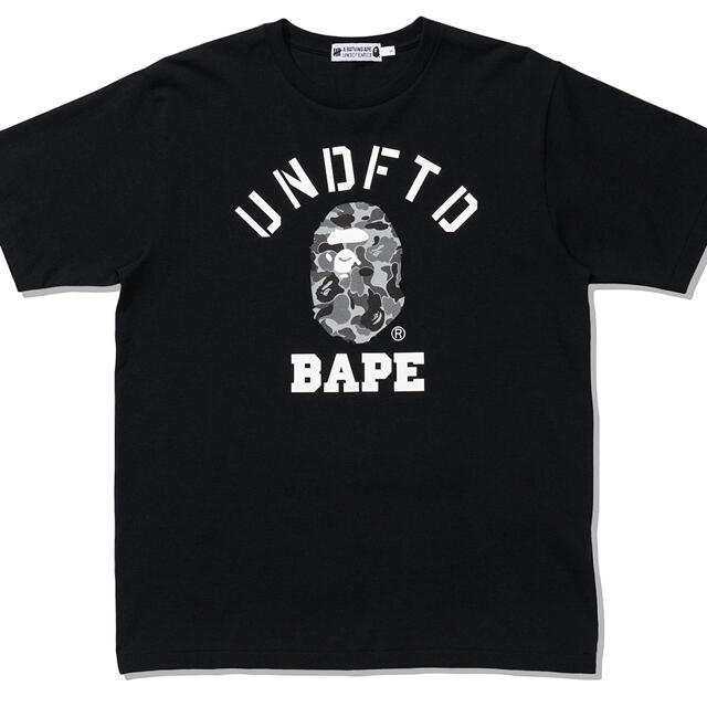 BAPE UNDFTD COLLEGE TEE【M】