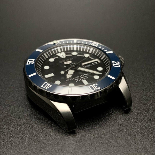 SEIKO(セイコー)のSEIKO SNZF15 SNZF17 03C0 セラミックベゼル ダークブルー メンズの時計(腕時計(アナログ))の商品写真