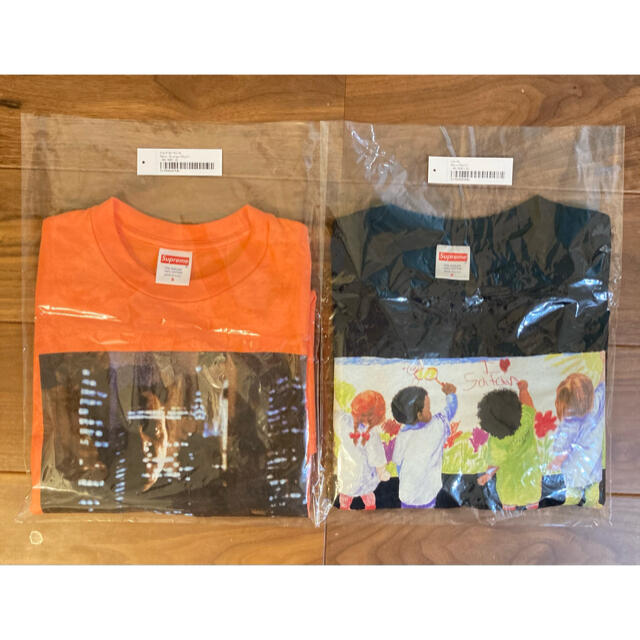 Supreme(シュプリーム)の◆Supreme Tシャツ2枚セット 納品書・タグ付 メンズのトップス(Tシャツ/カットソー(半袖/袖なし))の商品写真