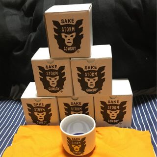 SAKE STORM COWBOY  お猪口　ヒューマンメイド(食器)