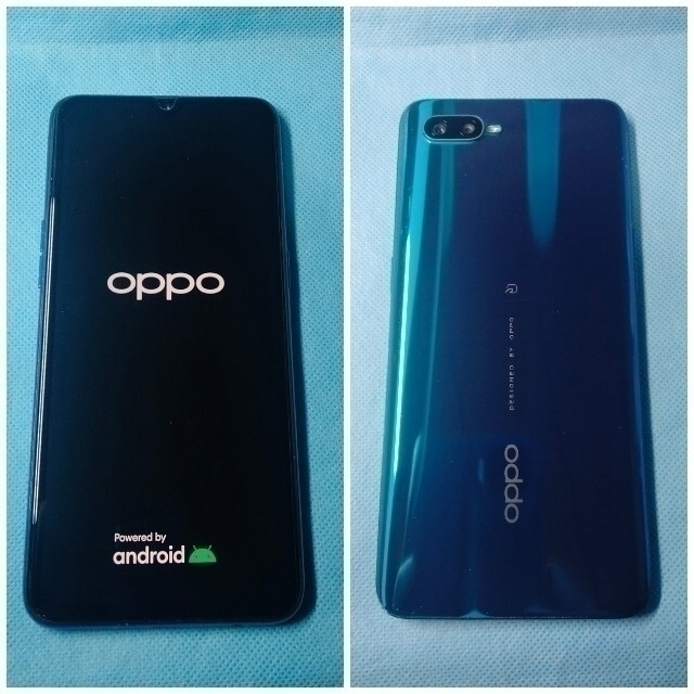 oppo reno a （版128GB）ブルー スマートフォン本体