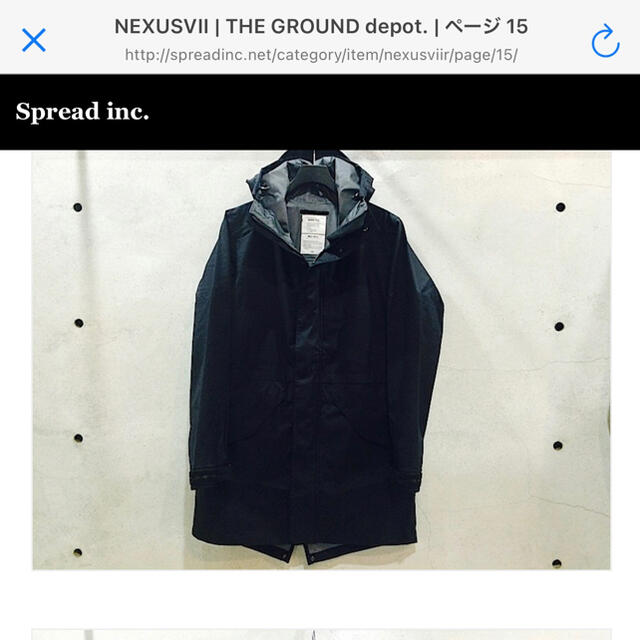 NEXUSⅦ(ﾈｸｻｽ7)　GORE-TEX(ｺﾞｱﾃｯｸｽ)　JKT-LONG