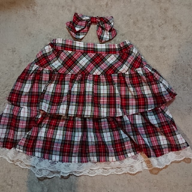 レースのスカート キッズ/ベビー/マタニティのキッズ服女の子用(90cm~)(スカート)の商品写真