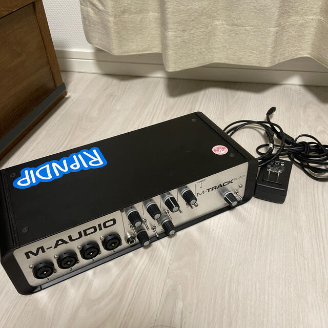 M-AUDIO M-TRACK QUAD オーディオインタフェース