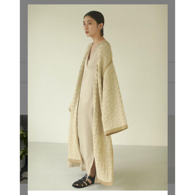 Todayful Knit Jacquard Gown 38 新品未使用