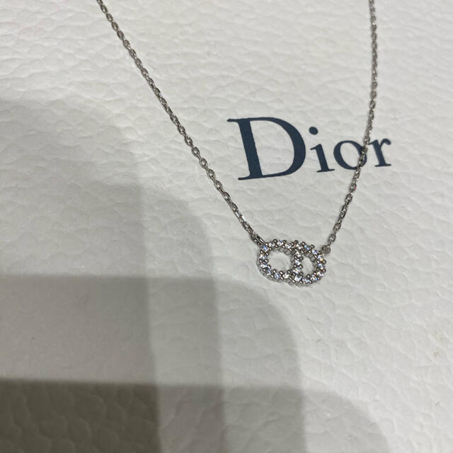 ネックレス Christian Dior - Dior ネックレス シルバーの通販 by ...