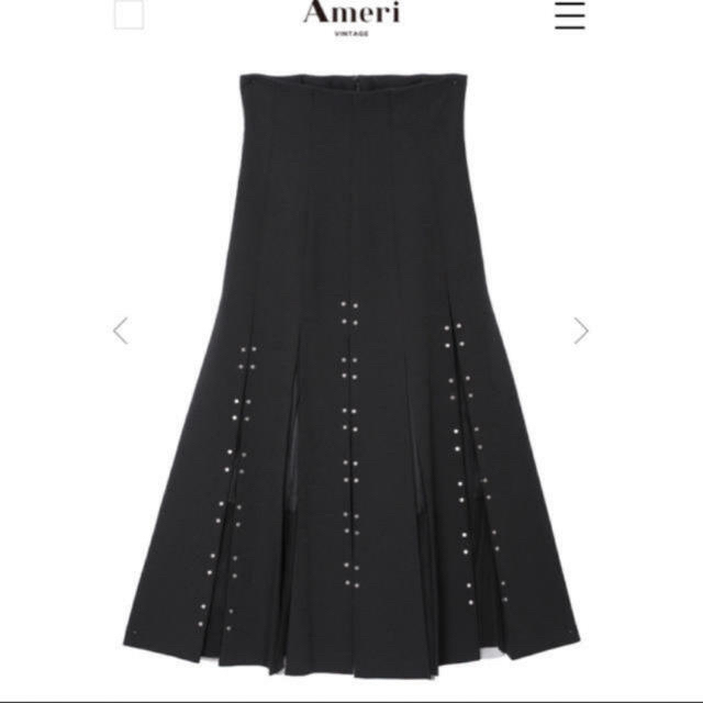 Ameri VINTAGE(アメリヴィンテージ)のCHASM SCREEN SKIRT 美品M レディースのスカート(ロングスカート)の商品写真