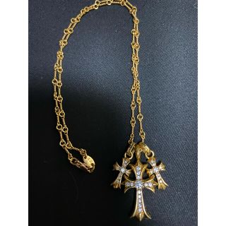 クロムハーツ(Chrome Hearts)のクロムハーツ　22k ベビーファットパヴェダイヤ(ネックレス)