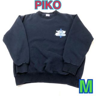 ピコ(PIKO)の73 古着 PIKO スウェット M ネイビー(スウェット)