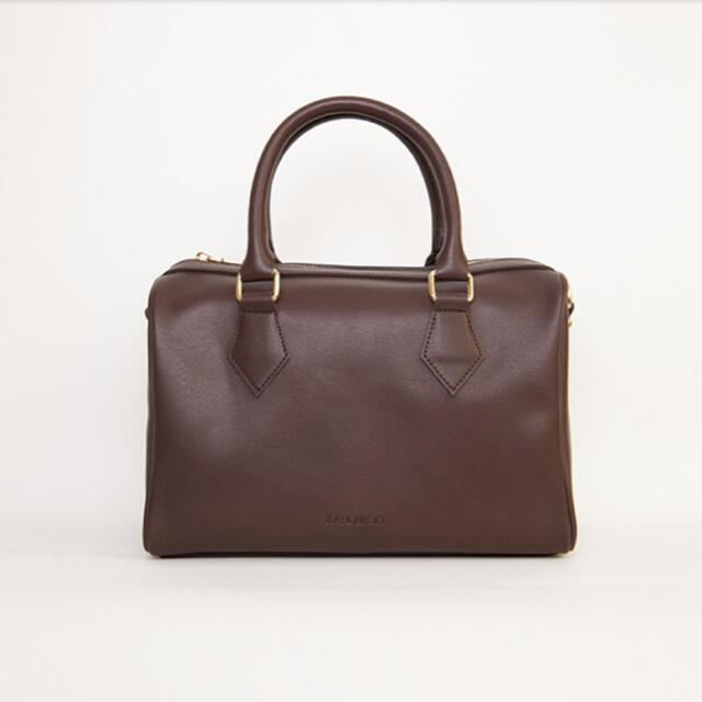 TODAYFUL(トゥデイフル)の【randeboo】RB boston bag (dark brown) レディースのバッグ(ハンドバッグ)の商品写真