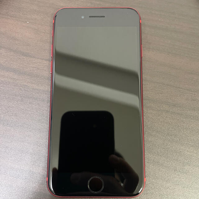 【値下げ】iPhone  SE2 64GB RED SIMフリー　本体