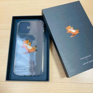 メゾンキツネ(MAISON KITSUNE')のメゾンキツネ　iPhone12/12proケース(iPhoneケース)