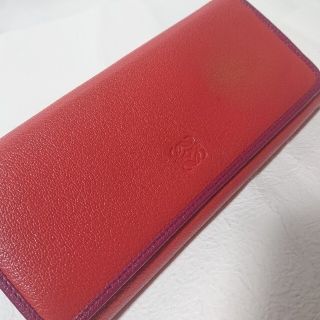 ロエベ(LOEWE)のLOEWE 長財布 オレンジ(財布)