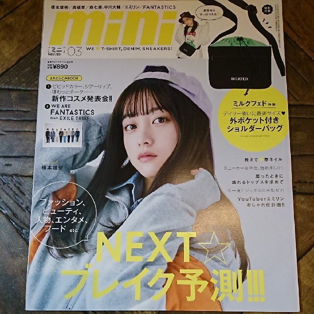 MILKFED.(ミルクフェド)の未使用 mini 付録あり エンタメ/ホビーの雑誌(ファッション)の商品写真