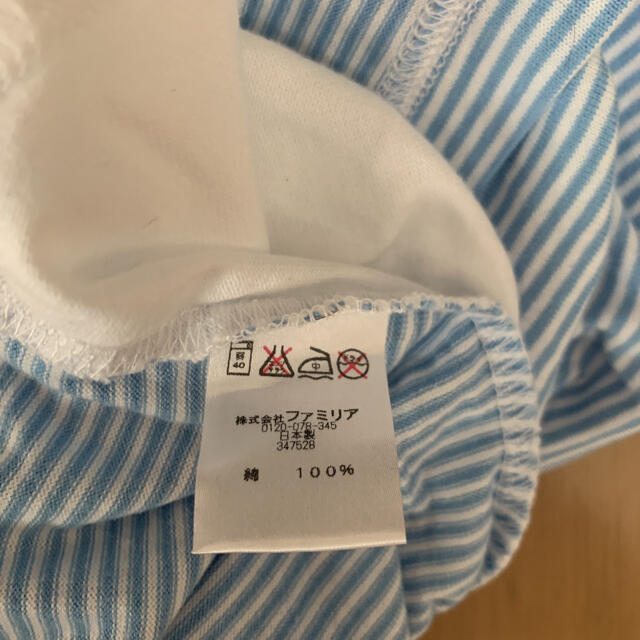 美品　ファミリア  ワンピース　110 キッズ/ベビー/マタニティのキッズ服女の子用(90cm~)(ワンピース)の商品写真