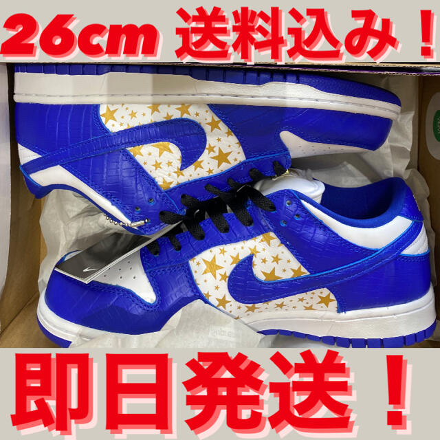 特別プライス 21SS Supreme Nike SB Dunk Low Blue US9.5 - 通販