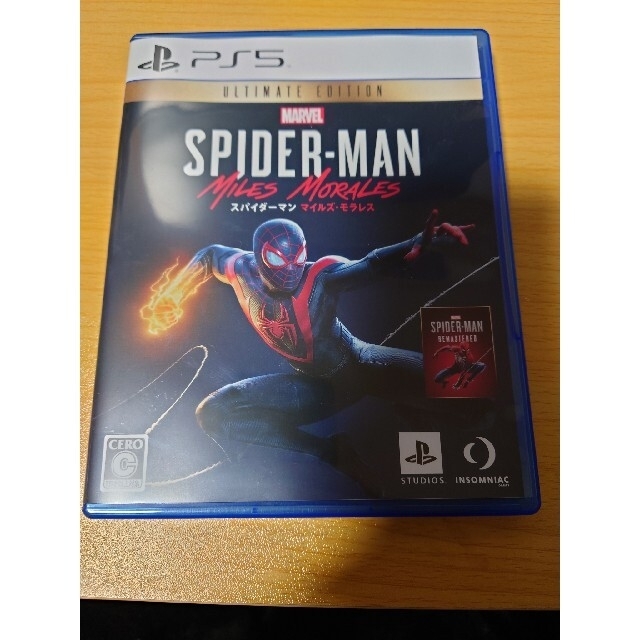 PlayStation(プレイステーション)のスパイダーマン：マイルズ・モラレス PS5 エンタメ/ホビーのゲームソフト/ゲーム機本体(家庭用ゲームソフト)の商品写真